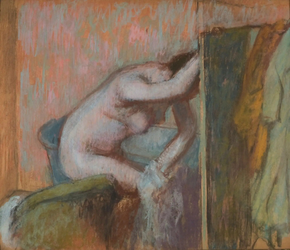 La Toilette après le bain - Edgar Degas image 1 reproduction réalisée par Alpha Reproduction