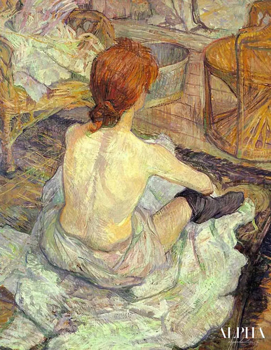 La Toilette - Toulouse Lautrec - Reproductions de tableaux et peintures haut de gamme