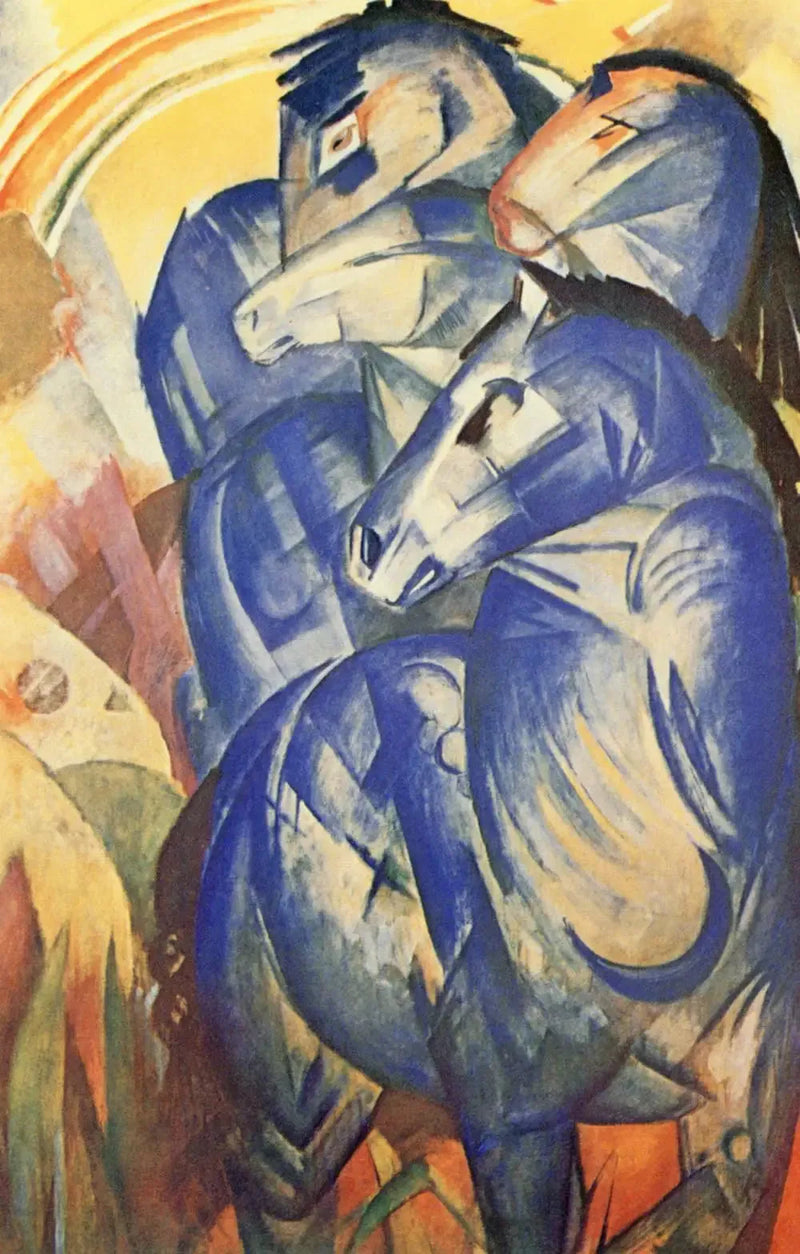 برج الخيول الزرقاء - فرانز مارك