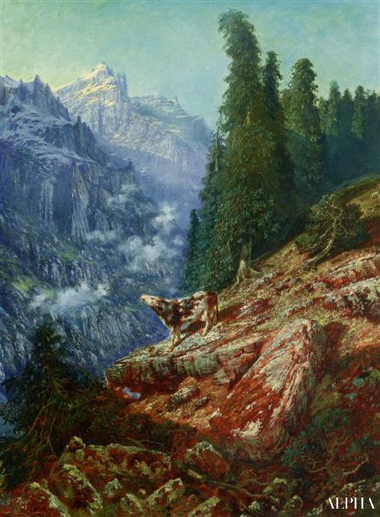 La vache perdue - Gustave Doré Reproductions de tableaux à la peinture à l’huile