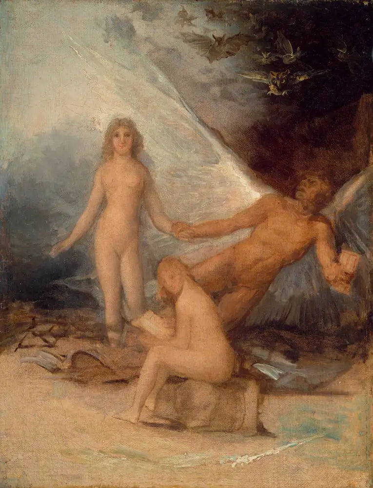 La Vérité, l'Histoire et le Temps - Francisco de Goya image 1 reproduction de peinture à l’huile
