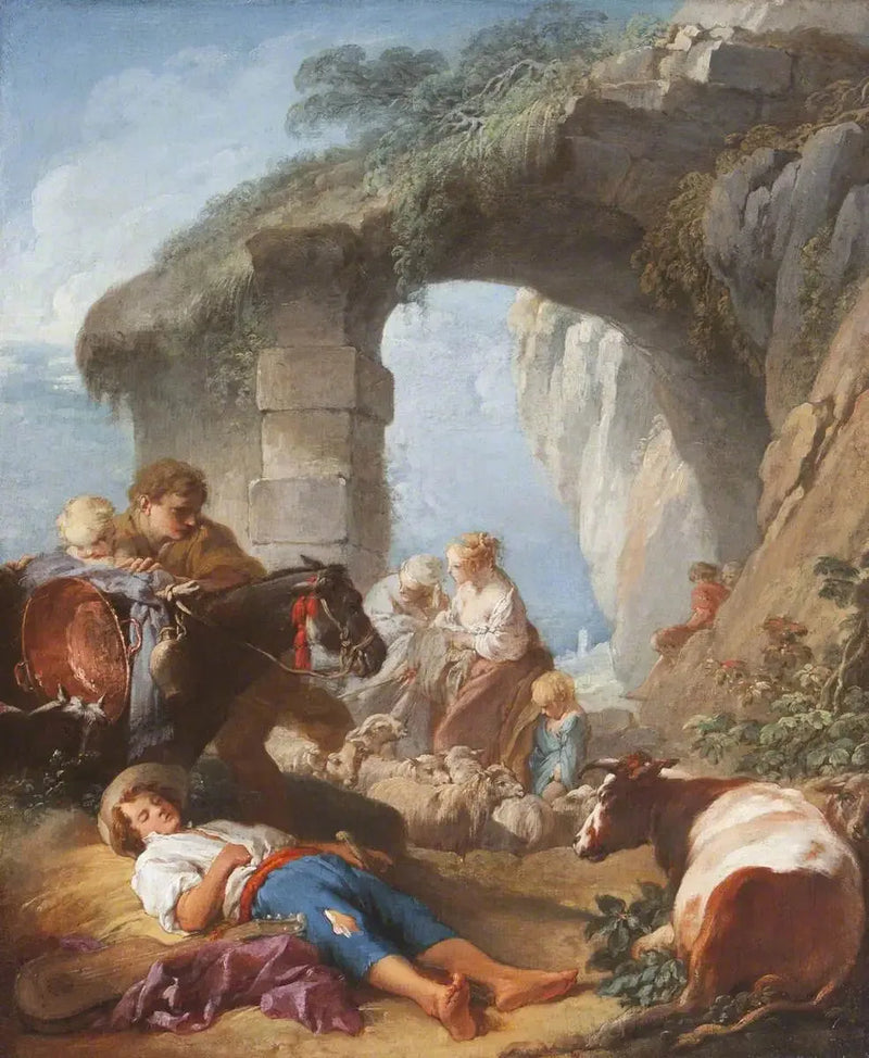 الحياة الريفية - فرانسوا بوشر