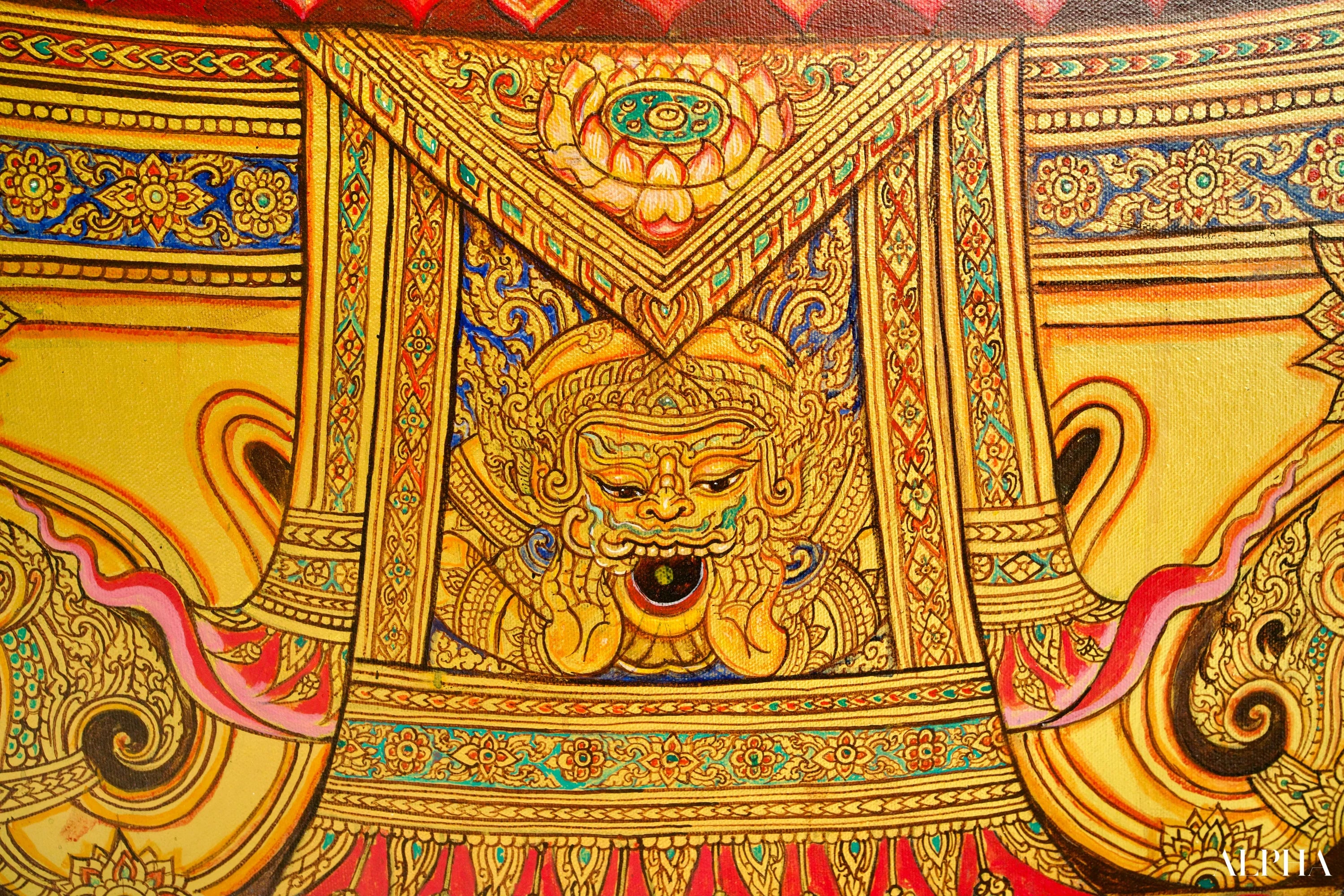 La Vie de Bouddha | 240 x 180 cm Reproductions de tableaux à la peinture à l’huile