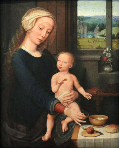 La Vierge à la soupe au lait - Gérard David - Alpha Reproduction