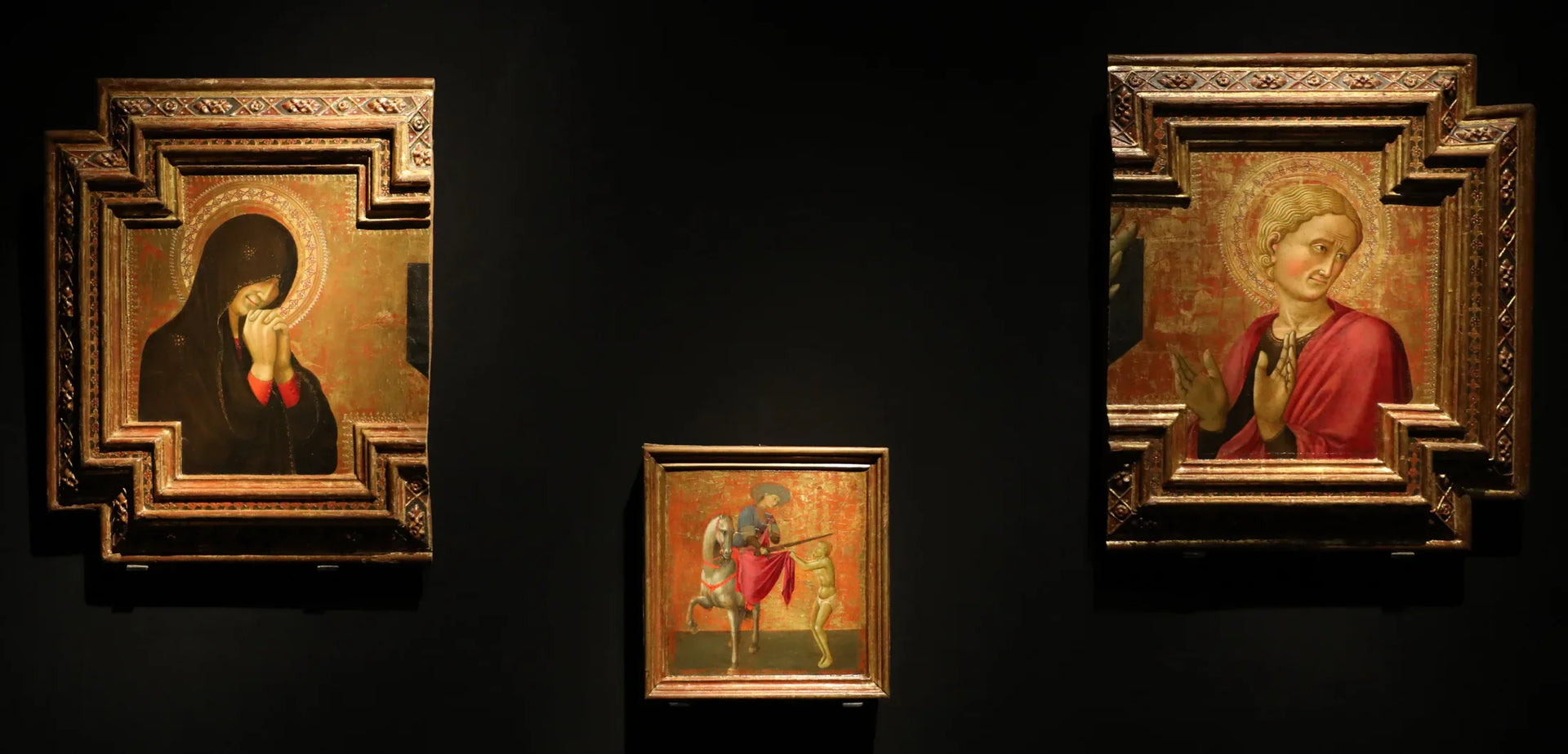 La Vierge des Douleurs et Saint Jean - Sassetta image 1 reproduction d’œuvre d’art à l’huile