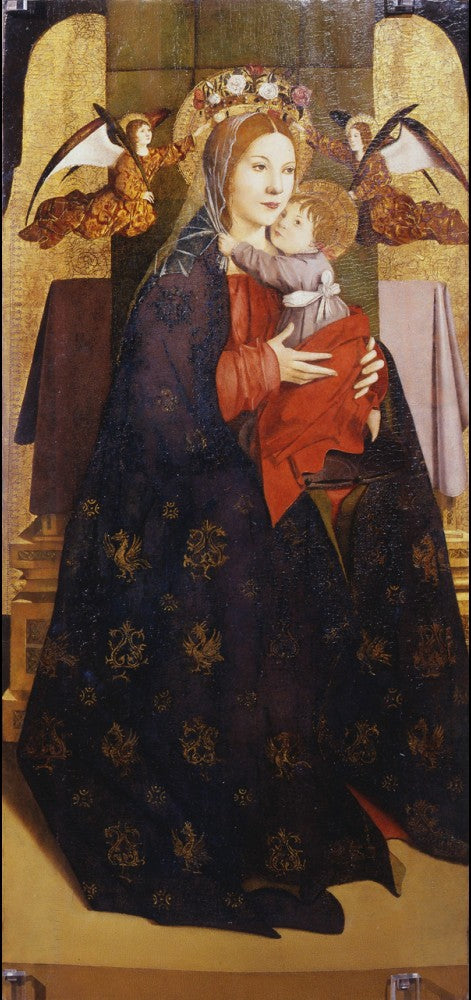 العذراء في المكاتب - أنطونيلو دي ميسين