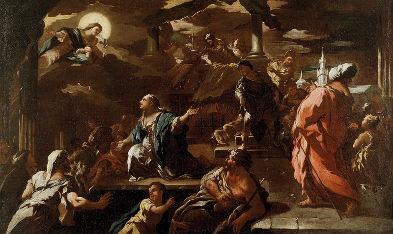 رؤية مريم المصرية - لوكا جيوردانو