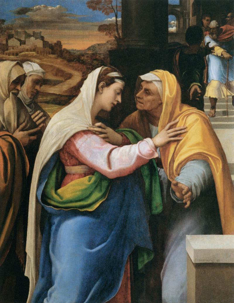 زيارة العذراء - سباستيانو ديل بيومو