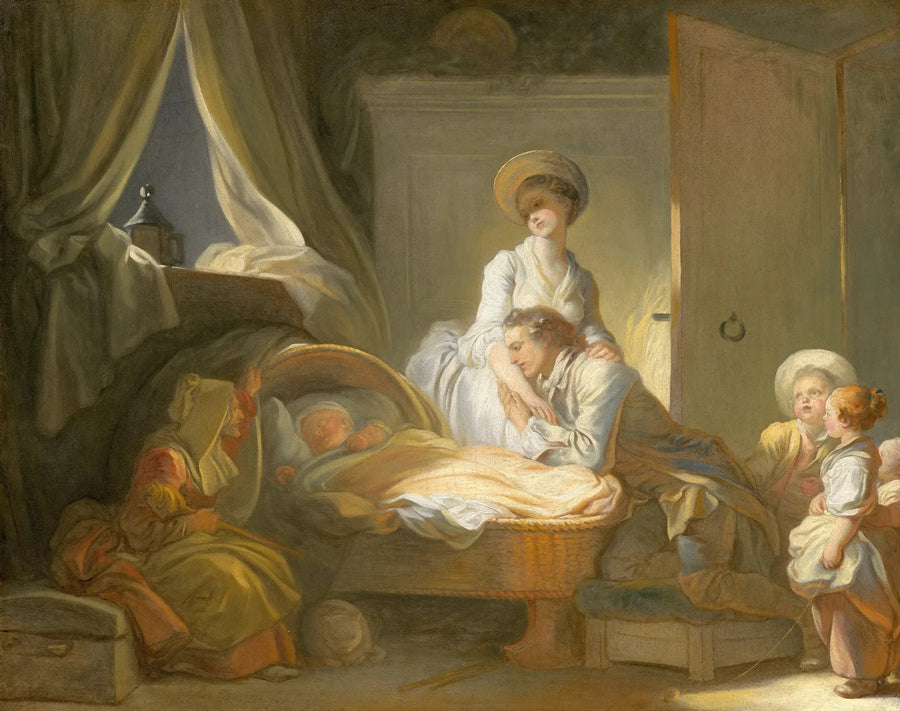 زيارة المربية - جان-هونور فراجونار