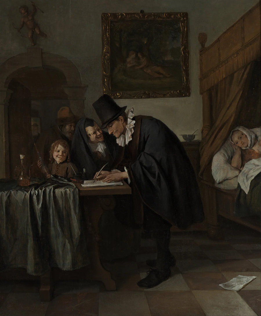 La visite chez le médecin - Jan Steen