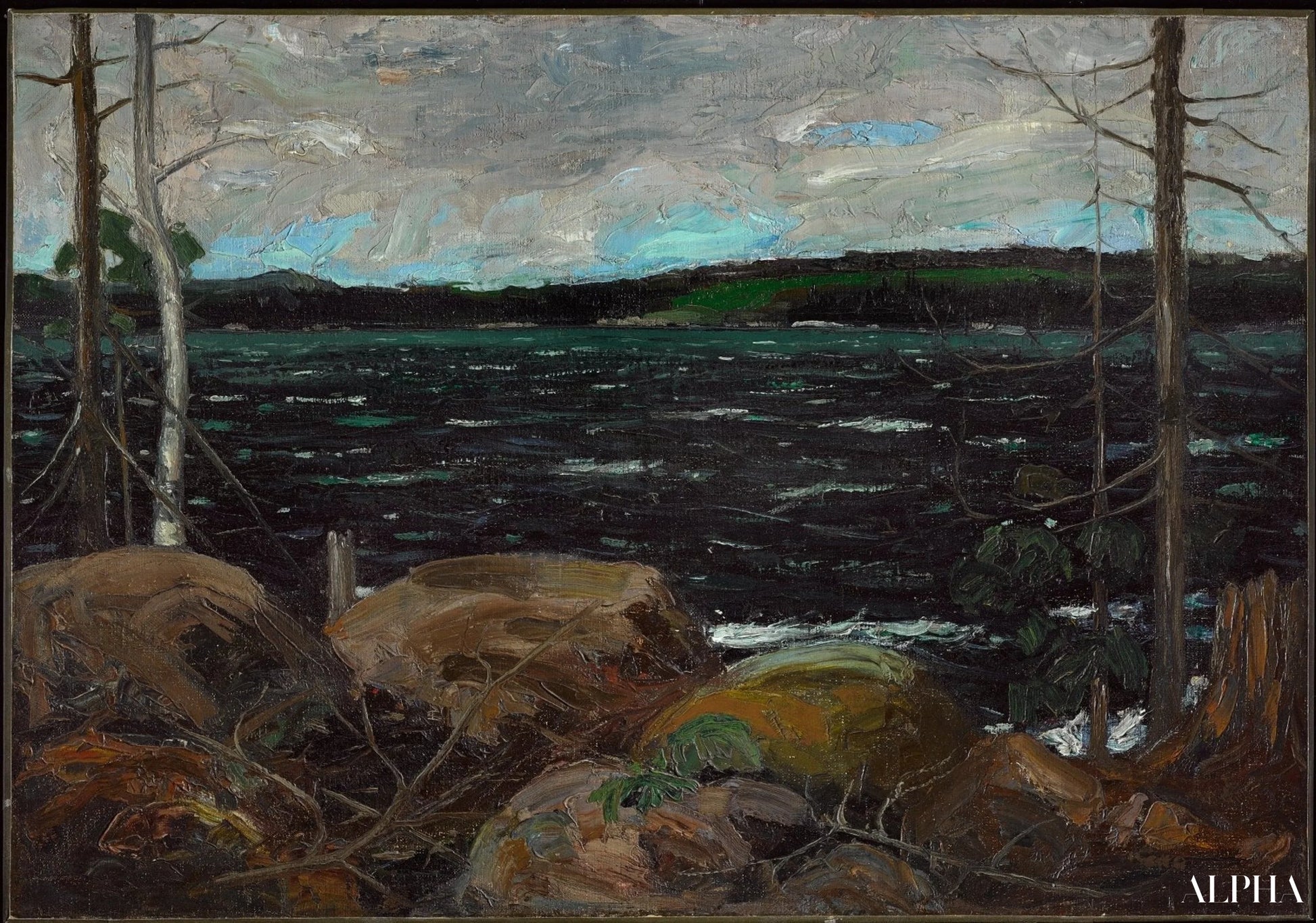 Lac du Nord - Tom Thomson - Reproductions de tableaux et peintures haut de gamme