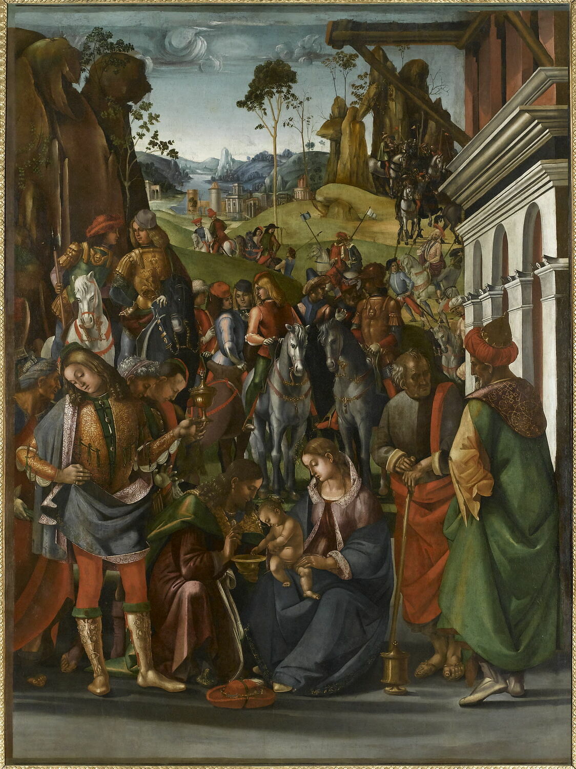 L’Adoration des Mages - Luca Signorelli - Alpha Reproduction