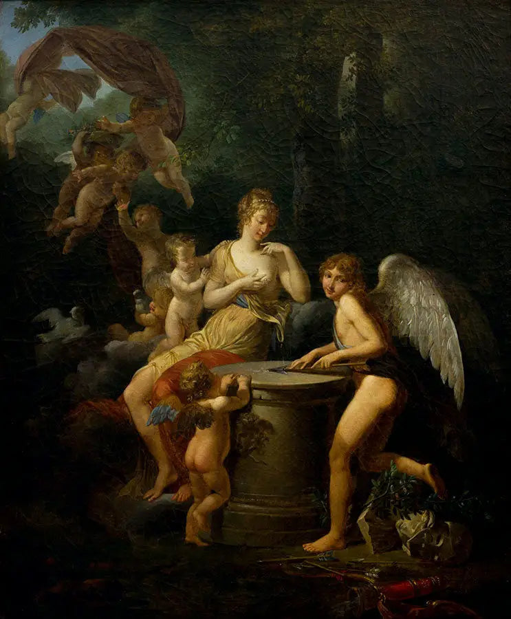 L’Amour vaincu par la Chasteté - François Gérard - Alpha Reproduction