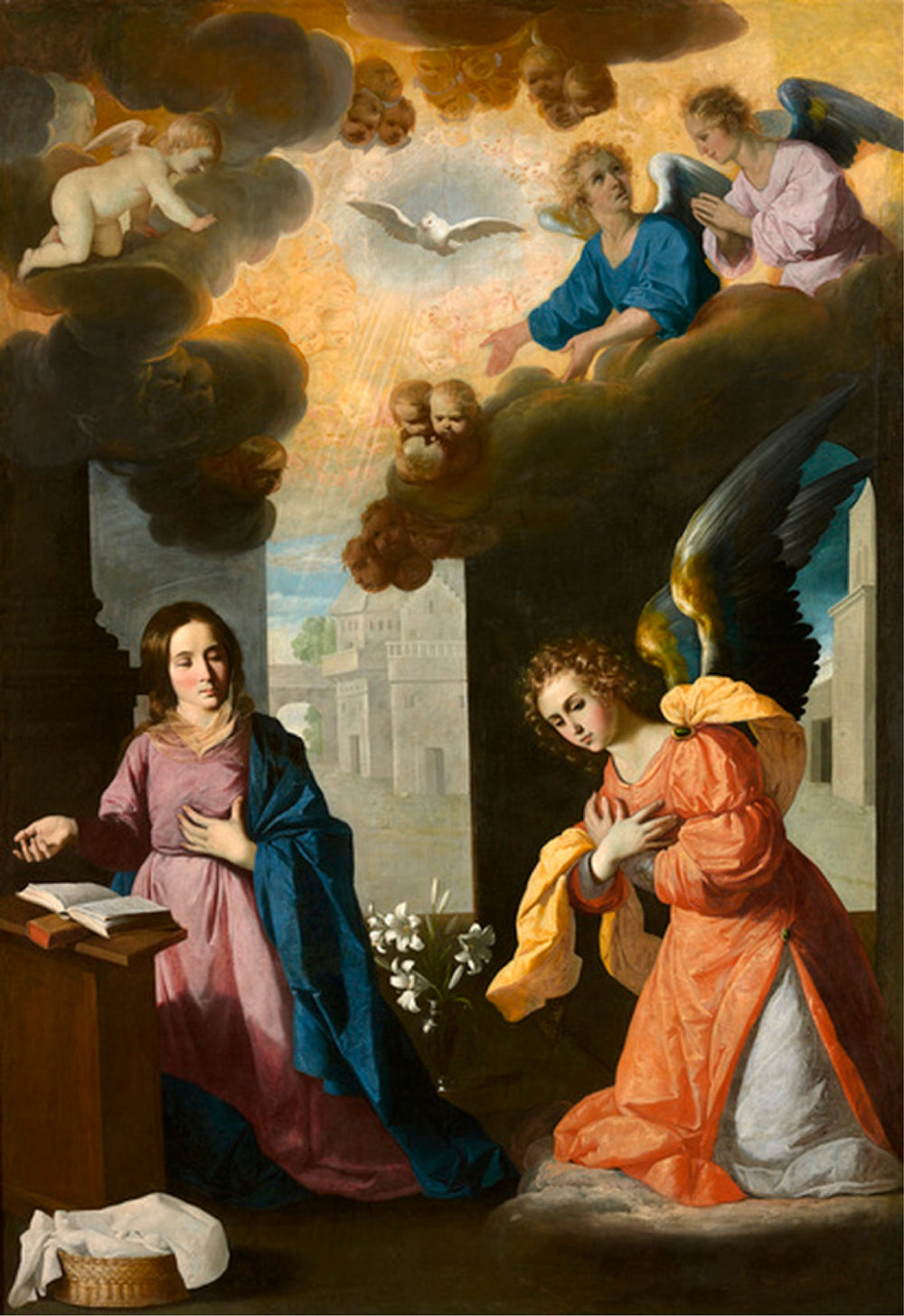 L’Annonciation - Francisco de Zurbarán - Alpha Reproduction