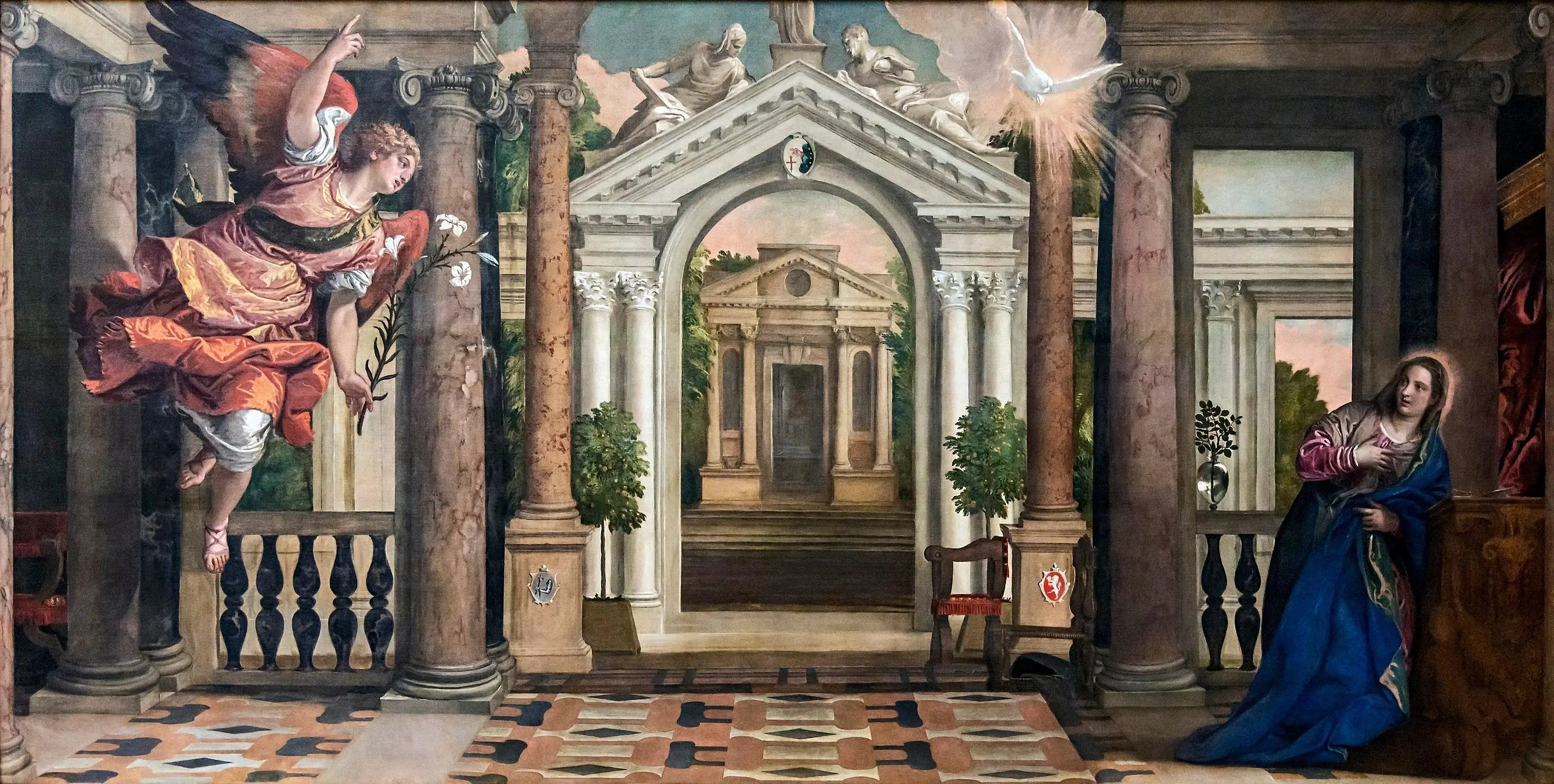 L’Annonciation - Paul Véronèse - Alpha Reproduction