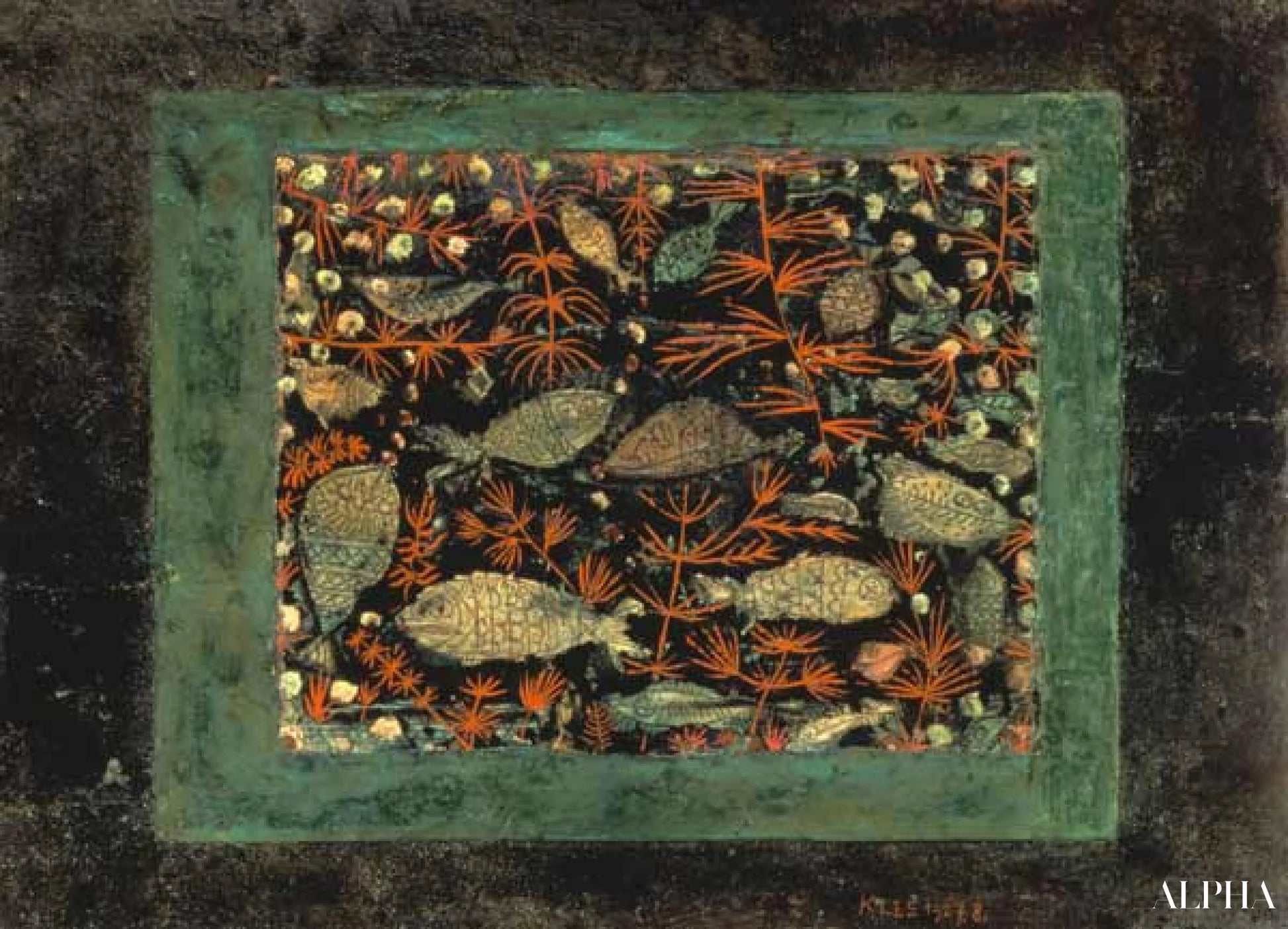 l'aquarium - Paul Klee - Reproductions de tableaux et peintures haut de gamme