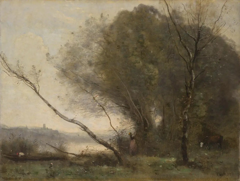 الشجرة المنحنية - جان-باتيست كميل كوروت