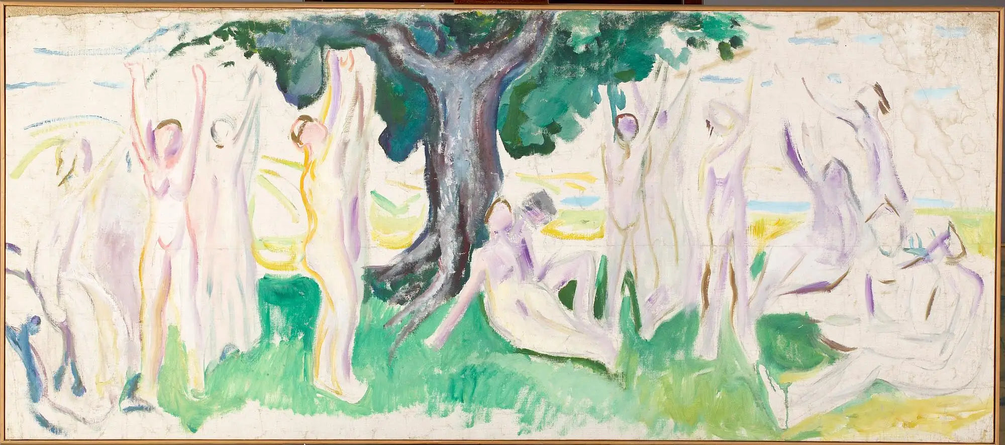 Reproduction du tableau « L'Arbre de vie - Edvard Munch » par Alpha Reproduction en peinture à l’huile
