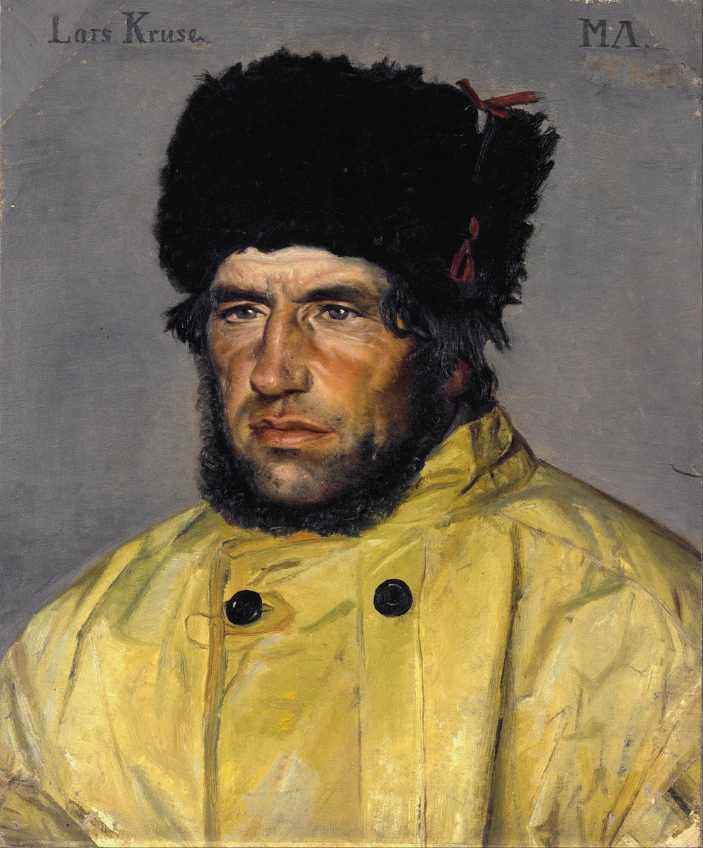 Lars Kruse chef sauveteur en mer - Michael Peter Ancher - Alpha Reproduction