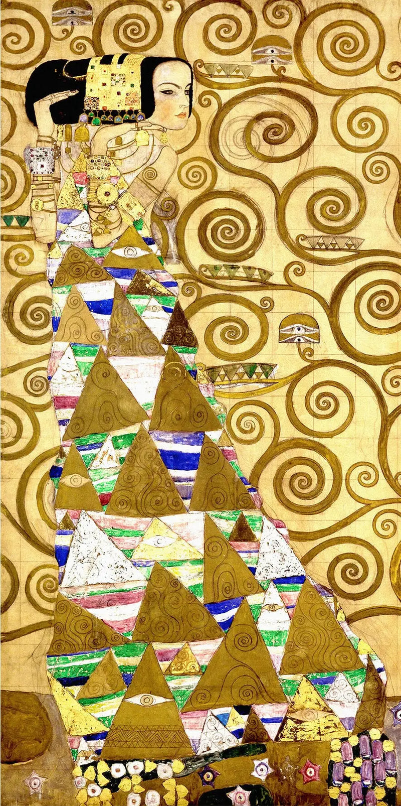 الانتظار - غوستاف كليمت