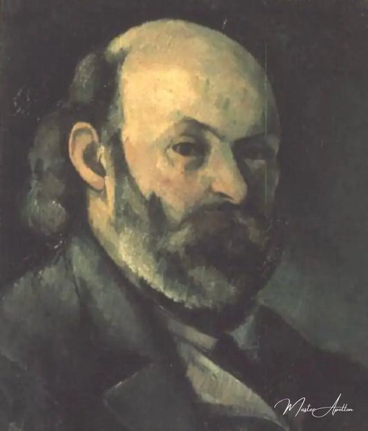 L'Auto-portrait 1880 - Paul Cézanne - Reproductions de tableaux et peintures haut de gamme