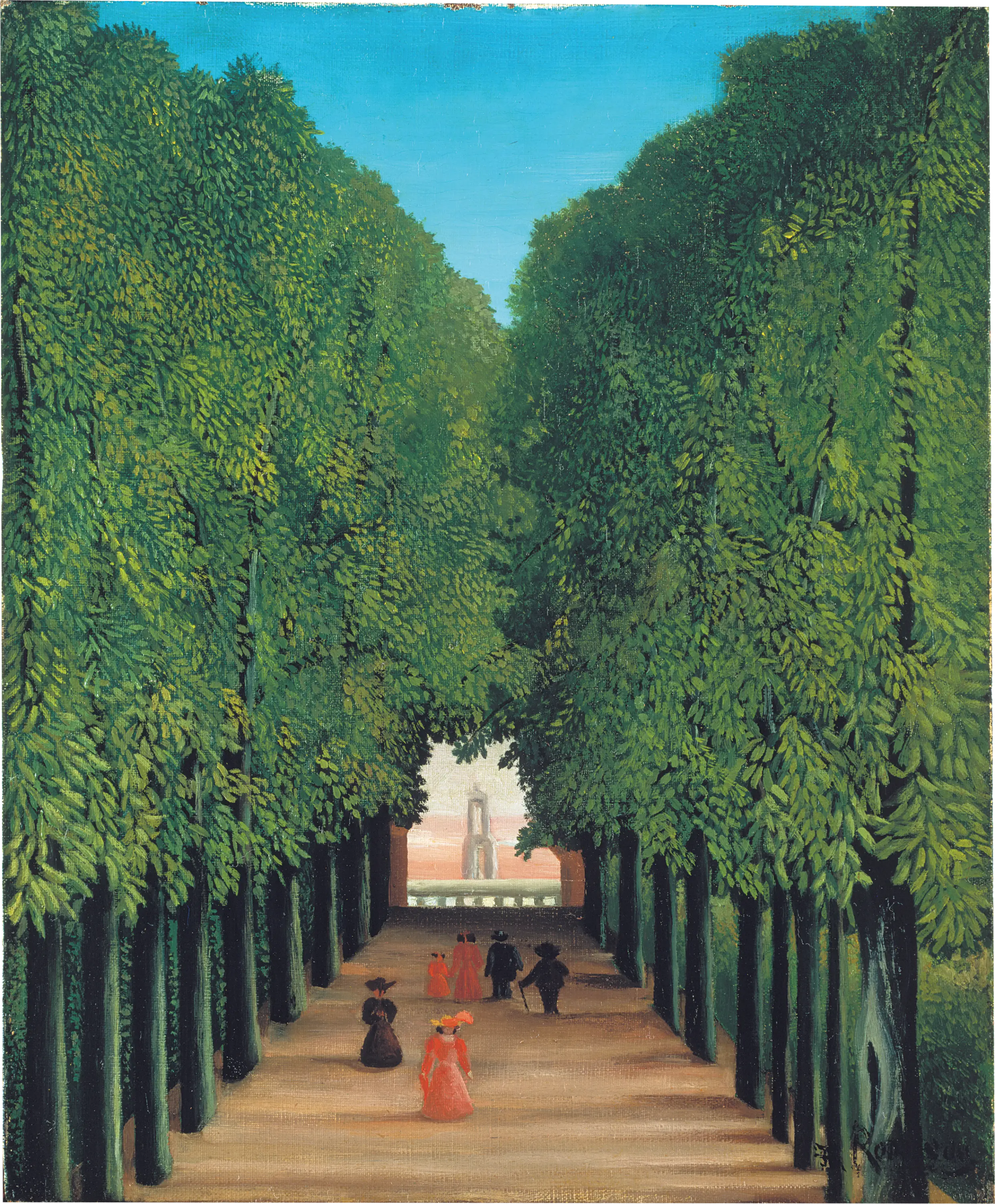 L’Avenue du parc de Saint-Cloud - Henri Rousseau - Alpha Reproduction