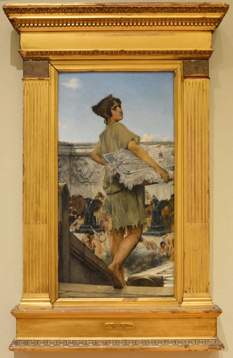 Un nymphée : les bains de la villa Aldobrandini - Lawrence Alma-Tadema