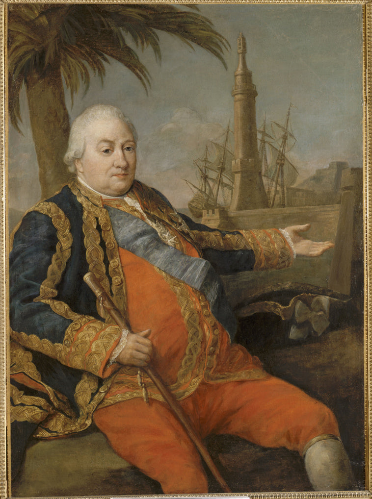 بايلي دي سيفرون، أدميرال فرنسا (1726-1788) - بومبيو باتوني