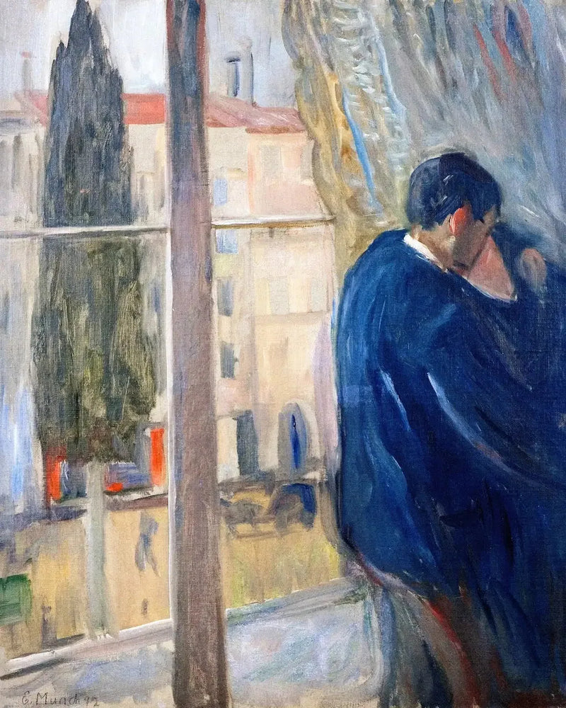 القبلة - إدفارد مونش