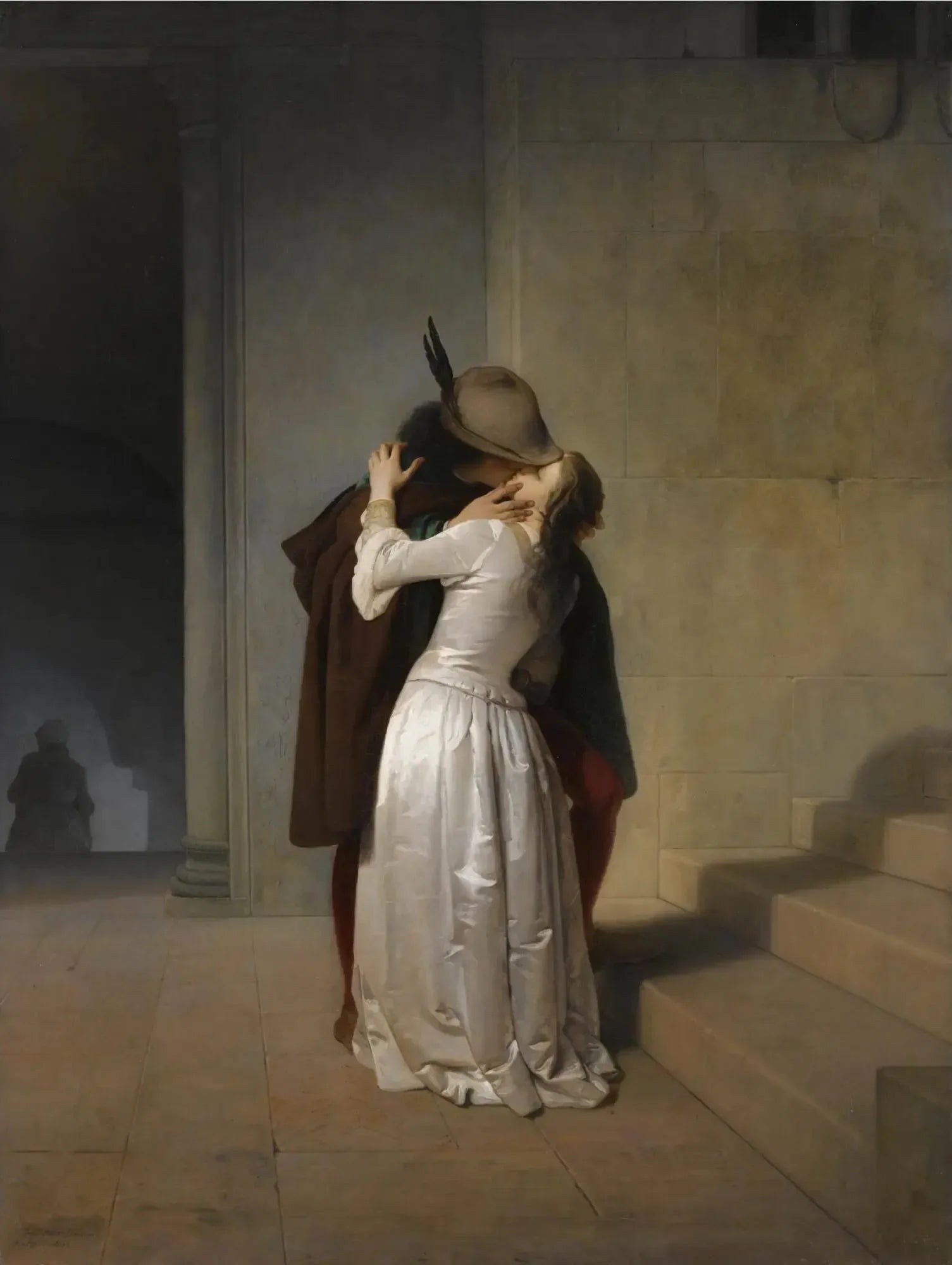 Le baiser - Francesco Hayez image 1 reproduction d’œuvre d’art à l’huile