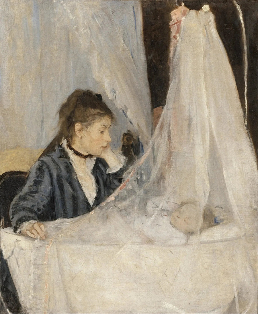 Le Berceau - Berthe Morisot image 1 copie de tableau peinte à la main