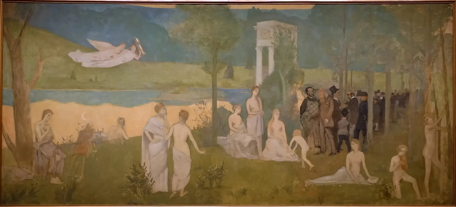 Le bois sacré - Henri de Toulouse-Lautrec image 1 copie de tableau peinte à la main
