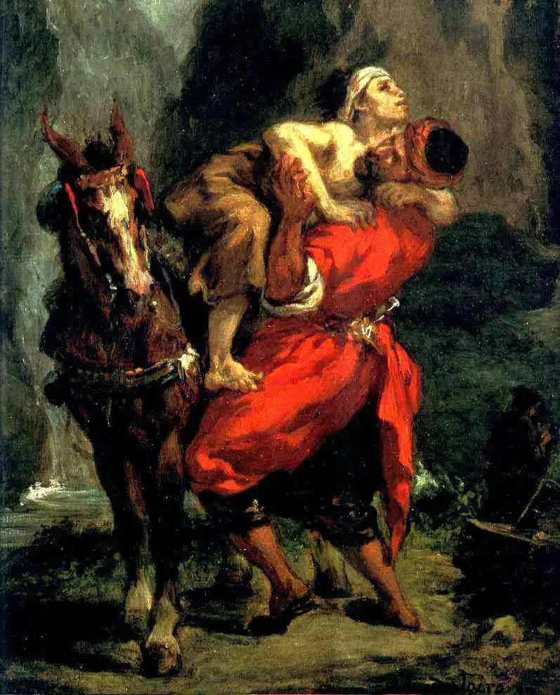 السامري الصالح - يوجين ديلاكروا