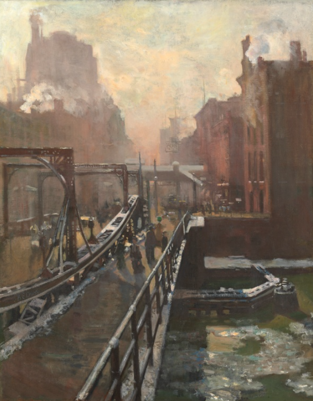 Le café - Alson Skinner Clark image 1 reproduction de peinture à l’huile