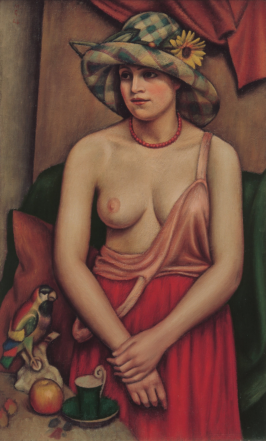 Le Chapeau de paille, 1924 – Mark Gertler