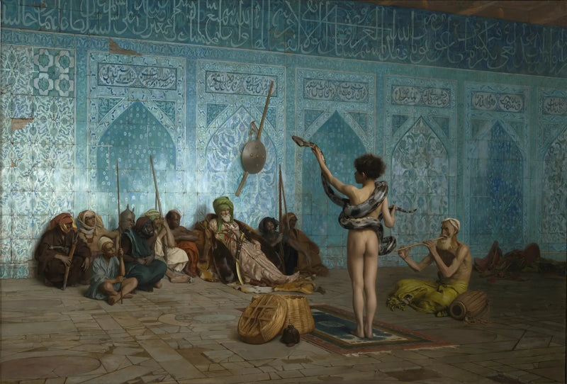 ساحر الثعابين - جان-ليون جيروم