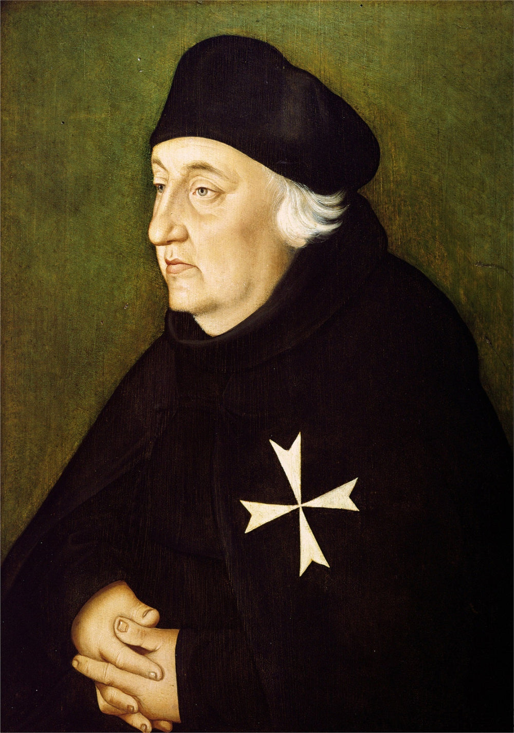 Le Chevalier de l'Ordre de Malte - Hans Baldung Grien image 1 copie peinte à la main à l’huile