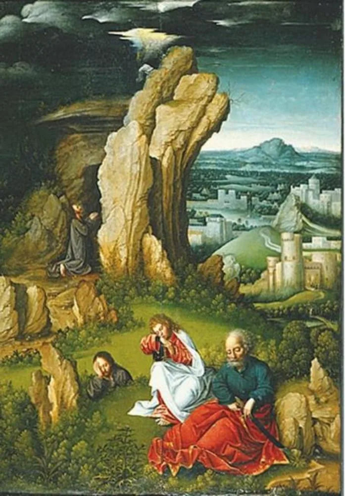 Le Christ au jardin de Gethsémani - Joachim Patinier
