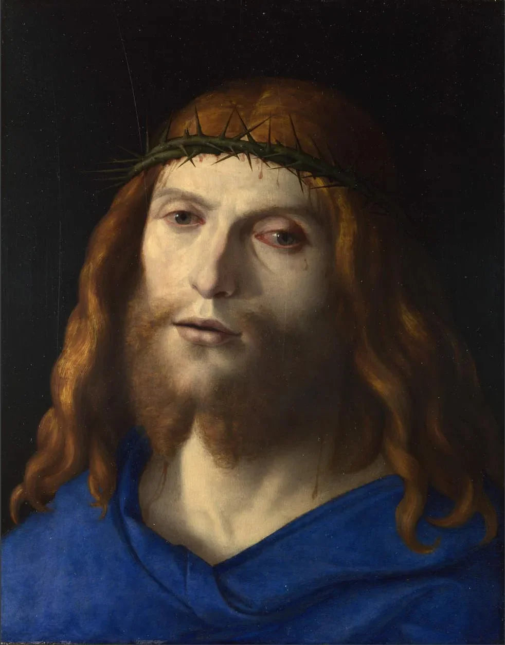 Le Christ couronné d'épines - Cima da Conegliano image 1 reproduction artisanale de tableau