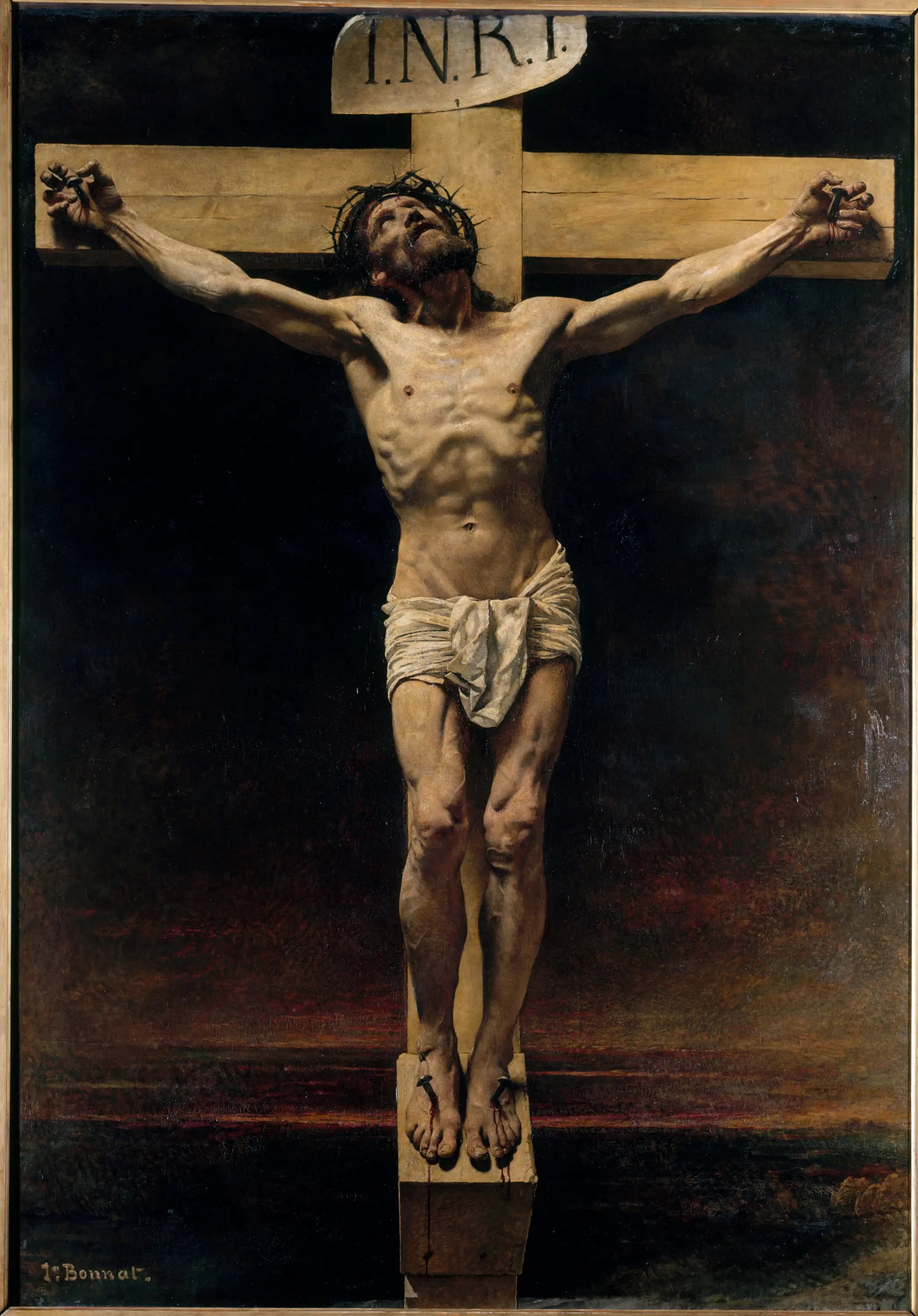 Le Christ en croix - Léon Bonnat - Alpha Reproduction