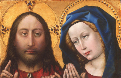 Le Christ et la Vierge en prière - Robert Campin - Alpha Reproduction