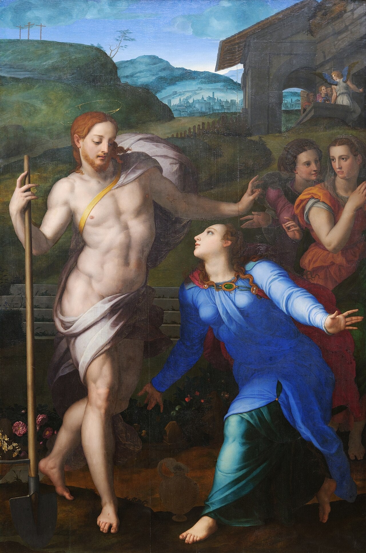 Le Christ jardinier apparaît à sainte Madeleine - Bronzino - Alpha Reproduction