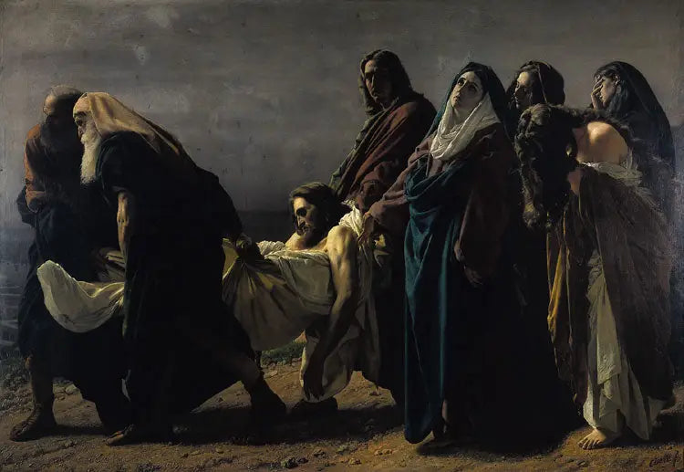 المسيح الملقى في القبر - أنطونيو تشيزيري