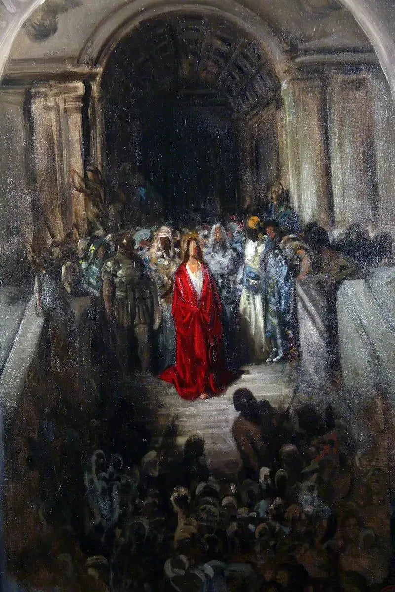 المسيح يغادر المحكمة - غوستاف دوريه