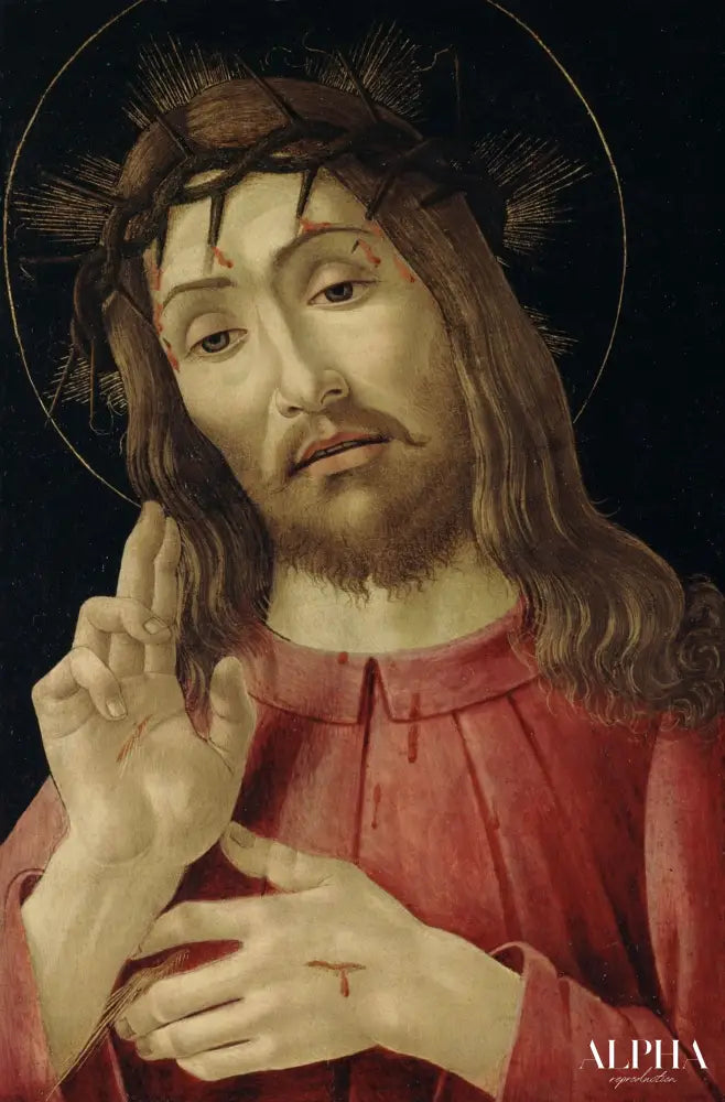 Le Christ ressuscité - Sandro Botticelli - Reproductions de tableaux et peintures haut de gamme