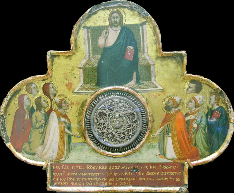 المسيح جالس مع القديسين - برناردو دادي