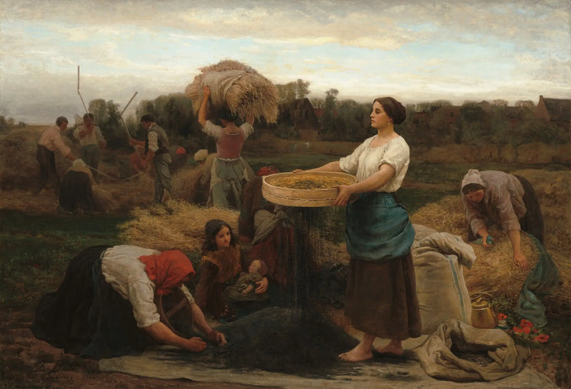عباد الشمس - Jules Breton