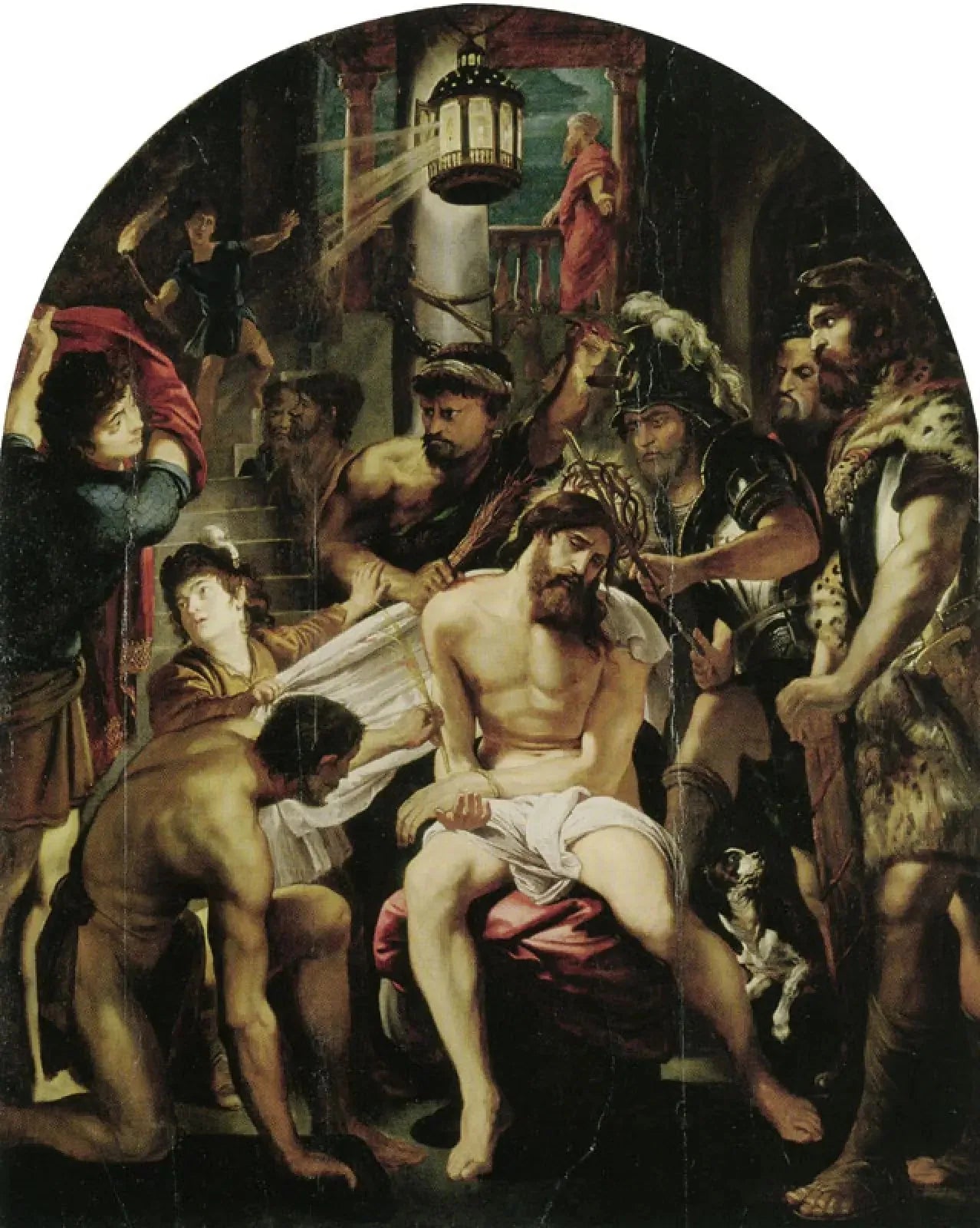 le Couronnement d'épines - Peter Paul Rubens image 1 reproduction artisanale de tableau