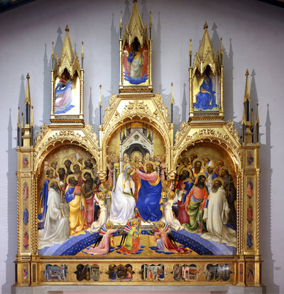 Le Couronnement de la Vierge - Lorenzo Monaco - Alpha Reproduction