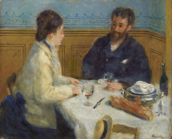 الغداء، 1875 - Pierre-Auguste Renoir